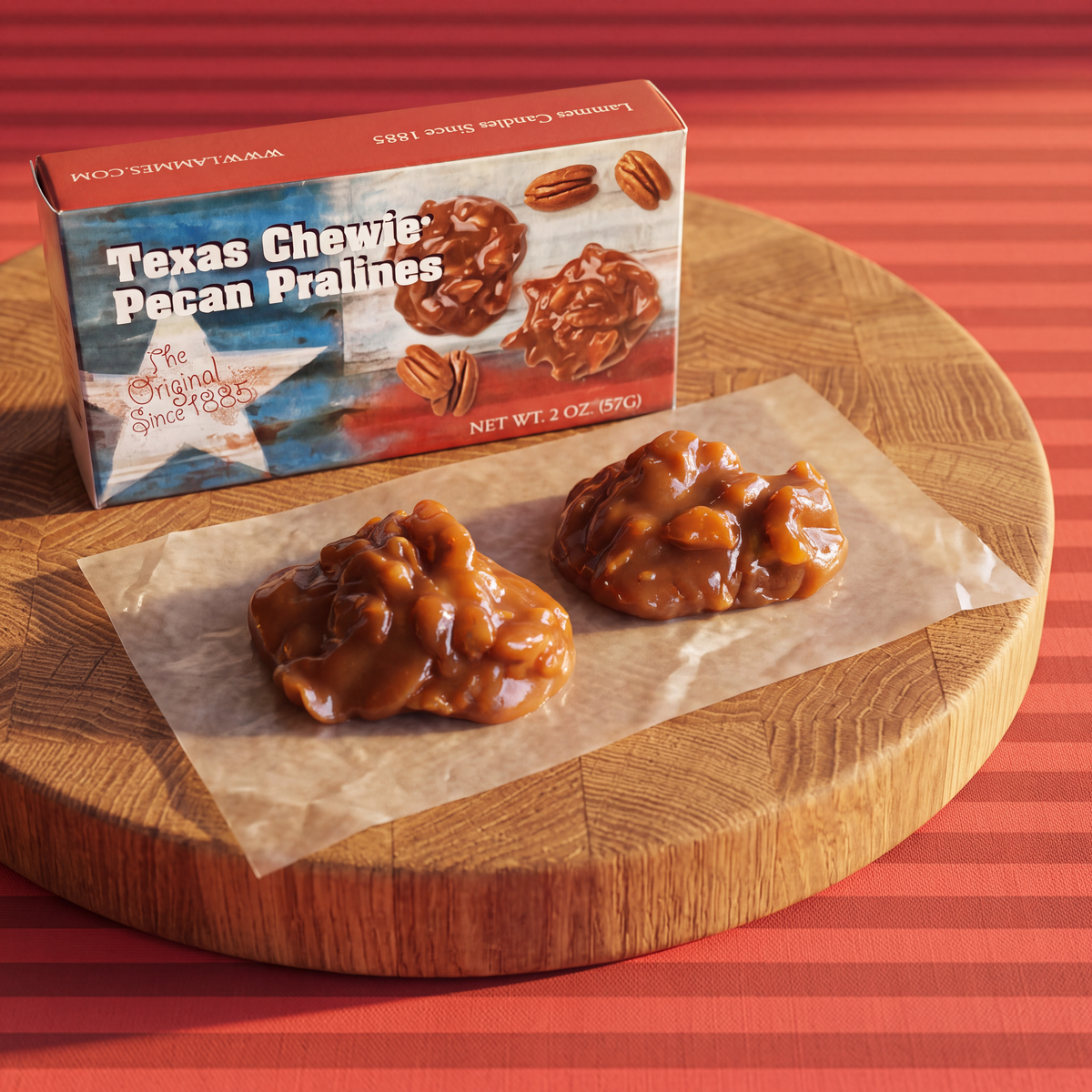 Texas Flag Pralines (Preorder)